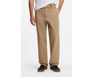 BOSS BOSS BY BECKHAM Chinos Relaxed en twill de coton - Style Pagor_DB, 50570505 Beige 33/34