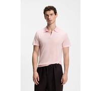 BOSS BOSS BY BECKHAM polo en maille en laine vierge - Style Niro_DB, 50576140 Rose clair M
