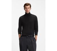 BOSS BOSS BY BECKHAM pull à col roulé en laine vierge et en cachemire - Style Fernando_DB, 50572101 Noir XXXL