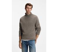 BOSS BOSS BY BECKHAM pull en tweed de laine vierge - Style Firas_DB, 50572094 Brun chiné L