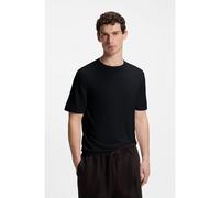 BOSS BOSS BY BECKHAM T-shirt en maille de laine vierge - Style Noah15_DB, 50576164 Bleu foncé XL