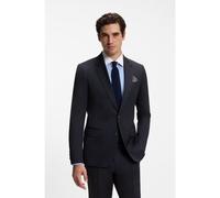 BOSS BOSS BY BECKHAM veste de costume Slim en laine et cachemire - Style SB-SuitJacket-262_DB, 50572410 Bleu foncé 48