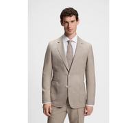 BOSS BOSS BY BECKHAM Veste de costume Slim en laine vierge - Style SB-Jacket-J-262_DB, 50576594 Beige 54