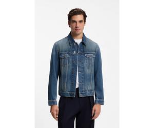 BOSS BOSS BY BECKHAM veste en jean bleu - Style Trucker_DB, 50572539 Bleu S