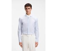 BOSS BOSS ONE Chemise Slim en twill de coton à rayures - Style H-HANK-SP-B1-C9-263, 50567319 Rayures bleu clair 40