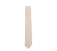 BOSS BOSS ONE Cravate en jacquard structuré en lin et soie - Style H-TIE CM 7.5 ONE, 50561619 Beige clair pcs.