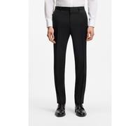 BOSS BOSS ONE Pantalon Extra-Slim en sergé de laine vierge - Style H-Wenten-B1, 50469184 Noir 48