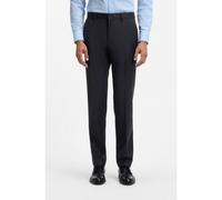 BOSS BOSS ONE Pantalon Regular en sergé de laine vierge - Style H-Lenon-B1, 50469183 Bleu foncé 28