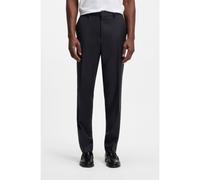 BOSS BOSS ONE Pantalon Regular en sergé de laine vierge - Style H-Lenon-B1, 50469183 Noir 52