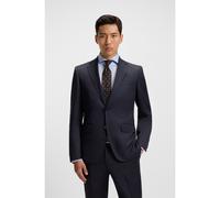 BOSS BOSS ONE - Veste de costume Regular en sergé de laine vierge - Style H-Jeckson-B1, 50469172 Bleu foncé 60