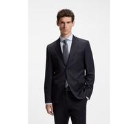 BOSS BOSS ONE - Veste de costume Regular en sergé de laine vierge - Style H-Jeckson-B1, 50469172 Bleu foncé 64