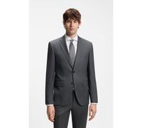 BOSS BOSS ONE Veste de costume Regular en sergé de laine vierge - Style H-Jeckson-B1, 50469172 Gris sombre 62