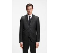 BOSS BOSS ONE - Veste de costume Regular en sergé de laine vierge - Style H-Jeckson-B1, 50469172 Noir 64