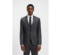 BOSS BOSS ONE Veste de costume Slim en sergé de laine vierge - Style H-Huge-B1, 50469171 Gris sombre 50C