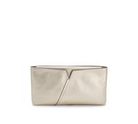 BOSS BOSS REVERS Pochette en cuir métallique avec bord supérieur fendu - Style BOSS REVERS CLUTCH L, 50563234 Or pcs.