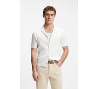 BOSS BOSS SELECTED BY SHOHEI OHTANI Chemise en coton structuré - Style C-Neri_SO, 50569542 Blanc L