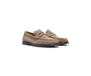 BOSS BOSS SELECTED BY SHOHEI OHTANI Mocassins en cuir suédé - Style Tevan_Mocc_SO, 50569732 Beige 41
