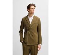 BOSS BOSS SELECTED BY SHOHEI OHTANI Veste Slim - Style P-Hanry-DB-WG-252, 50540686 Olive 50