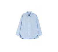 Boss - Bostatta Blouse - Femme - Blouses et Chemises - Bleu - Taille: 44 FR