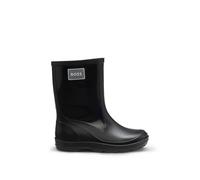 BOSS Bottes de pluie à badge logoté en gomme pour enfant - Style J52581/09B26, J52581 Noir 29