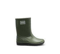 BOSS Bottes de pluie à badge logoté en gomme pour enfant - Style J52581/09B26, J52581 Vert sombre 25