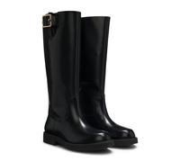 BOSS Bottes en cuir brossé - Style Eleri_Boot_BOBK, 50552771 Noir 42