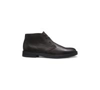 BOSS Bottines Chukka En Cuir Grainé Doublées De Laine