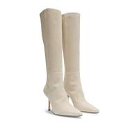 BOSS Bottines cuir suédé et cuir - Style Charlize_Boot90_PUSD, 50553013 Naturel 41