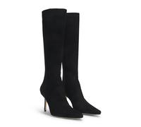 BOSS Bottines cuir suédé et cuir - Style Charlize_Boot90_PUSD, 50553013 Noir 36