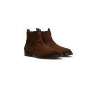 BOSS Bottines Dressletic en cuir suédé - Style Dressletic_Cheb_sd, 50545071 Marron foncé 40