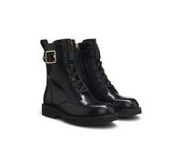 BOSS Bottines en cuir avec détail boucle - Style Eleri_LUBootie_BOBK, 50552772 Noir 40