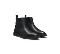 BOSS Bottines en cuir avec doublure confortable - Style Calev_Boot_cgrfr, 50552525 Noir 42
