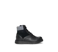 BOSS Bottines en cuir avec doublure en peau retournée synthétique pour enfant - Style J51319/09B31, J51319 Noir 35