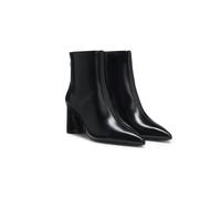 BOSS Bottines en cuir avec logo embossé - Style Gracey_ChBootie70_NA, 50552784 Noir 36