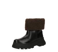 BOSS Femme Foster_Bootie_rbltfr Bottes de Cheville, Noir, 38 EU