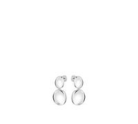 BOSS Boucles d’oreilles argentées façon galets - Style NUGGET, HB1580718 Couleur argentée pcs.