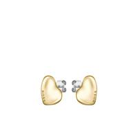 BOSS Boucles d’oreilles dorées au design en forme de cœur - Style HONEY, 58137121 Couleur dorée pcs.