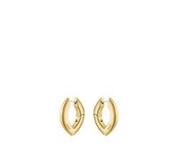 BOSS Jewelry Boucles d'Oreilles Hinge pour Femme Collection FIORA en Acier Inoxydable avec placage Or Jaune - 1580823