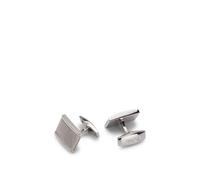 BOSS Boutons de manchette avec insert marbré - Style L-MARBLE-CUF, 50544114 Argent pcs.
