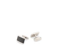 BOSS Boutons de manchette avec insert marbré - Style L-MARBLE-CUF, 50544114 Noir pcs.