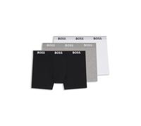 BOSS Boxer Brief 3P CO/EL Caleçon Boxeur, Assorted Pre-pack999, XS (Lot de 3) Homme