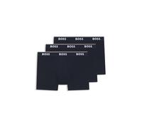 BOSS Boxers 'Power' bleu nuit / blanc, Taille S