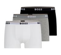 BOSS Boxer En Coton Élastique En Paquet De Trois 50475274 Blanc Multi