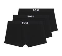 BOSS Boxer Homme Court En Coton Paquet De Trois Trunks 3P BOSS ONE 50544263 Noir