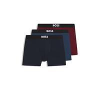 Boss One 10272529 Boxers 3 Units Rouge,Bleu M Homme