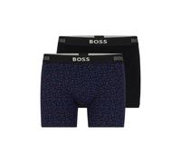 BOSS BoxerBr 2P Print G, Boxer Homme, Open Blue461,