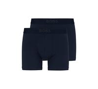 BOSS BoxerBr 2P Ultrasoft Caleçon Boxeur, Dark Blue405, L Homme
