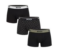 Boss - BoxerBr 3P Power Des - Homme - Sous-vêtements - Multicolore - Taille: S