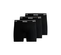 BOSS BoxerBrLong 3P Power, Boxer Pour des hommes, Black1,
