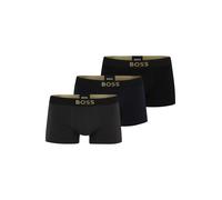 Boss Gold Logo 10272529 Trunk Boxers 3 Units Noir S Homme